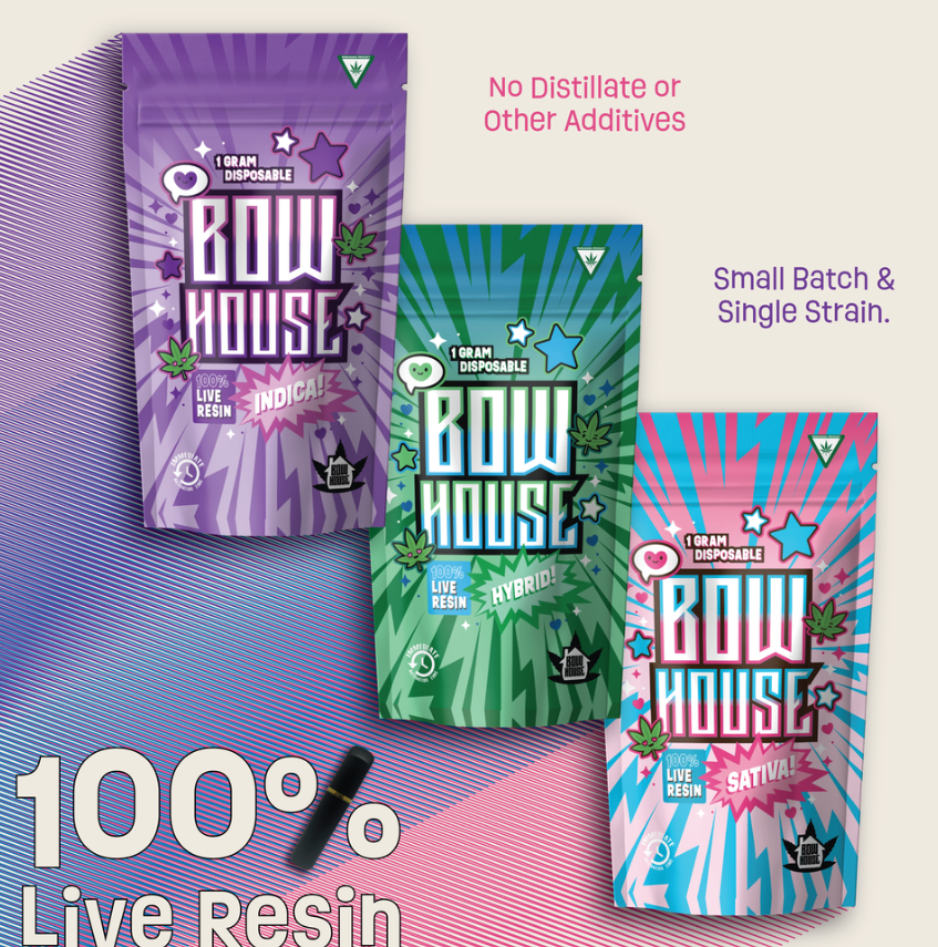 Photograph of product: Blue Zkittlez | Bow House | Disposable