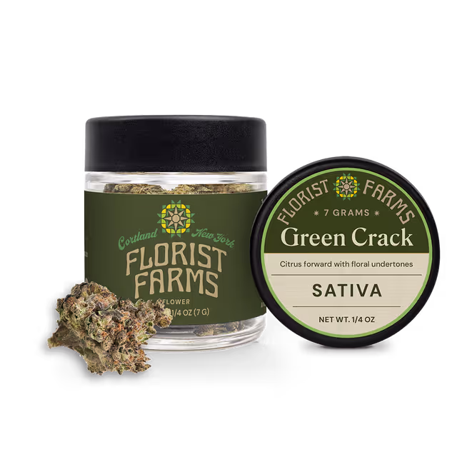 Photograph of product: Florist Farms | Green Crack | Whole Flower - 7g