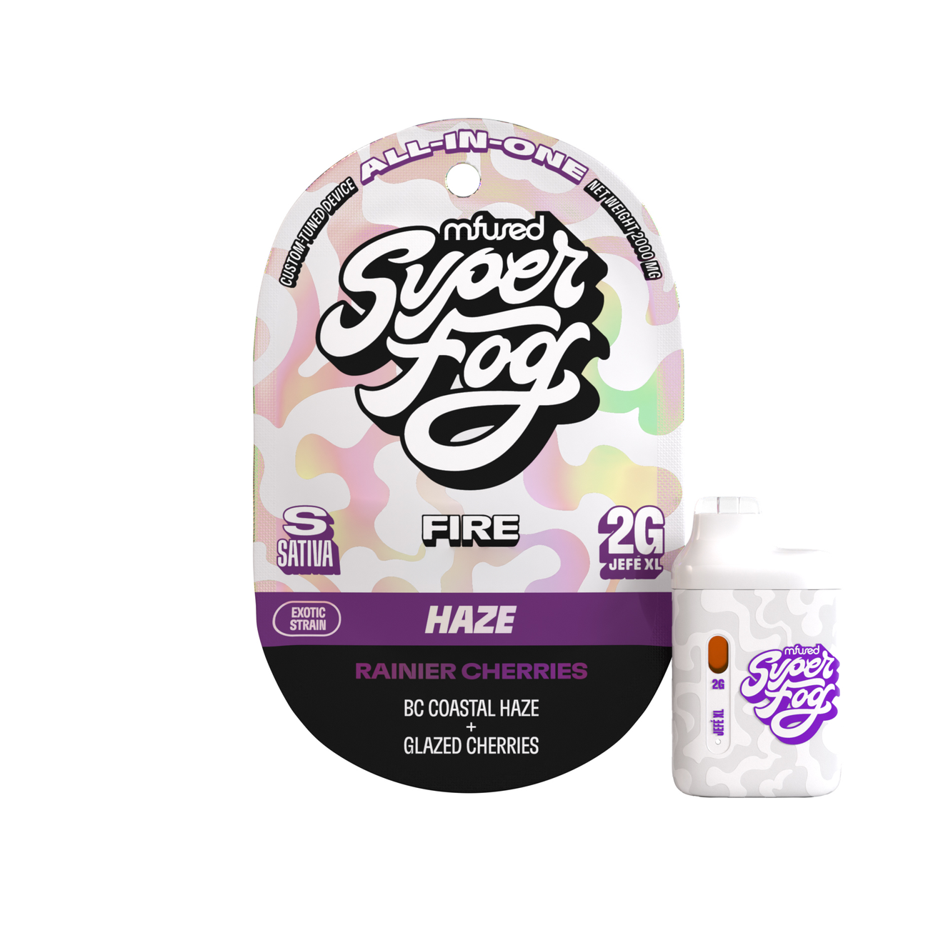 Photograph of product: MFUSED - Fire Disposable - Rainier Cherries