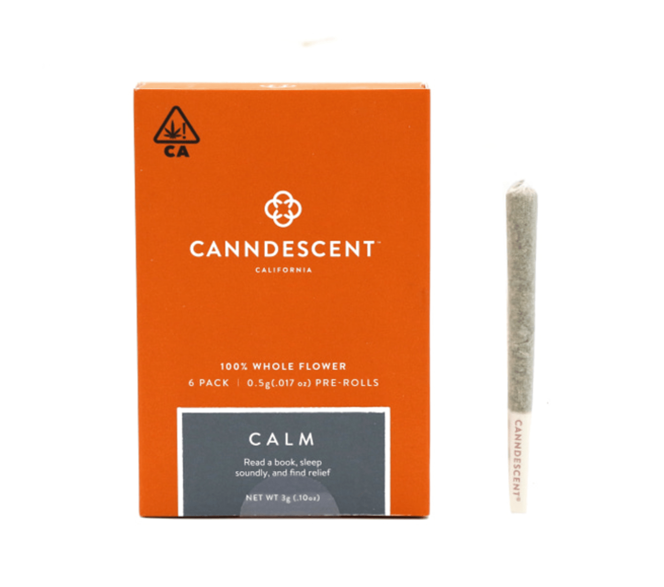 Photograph of product: Canndescent - 3g - 6ct Pre Rolls - Calm