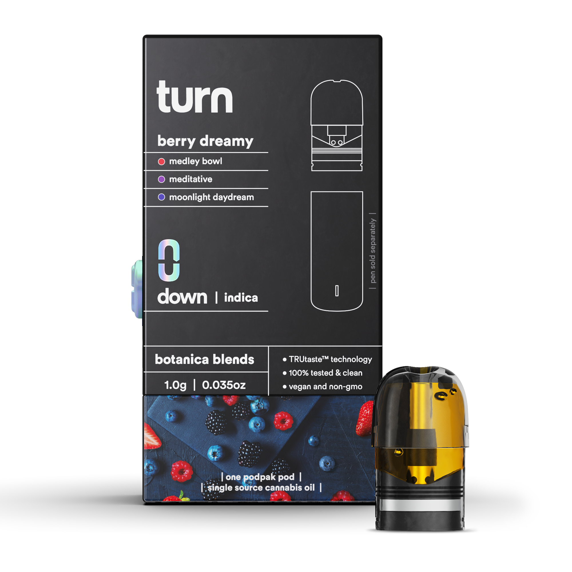 Photograph of product: Turn TURN DOWN Pod - Berry Dreamy