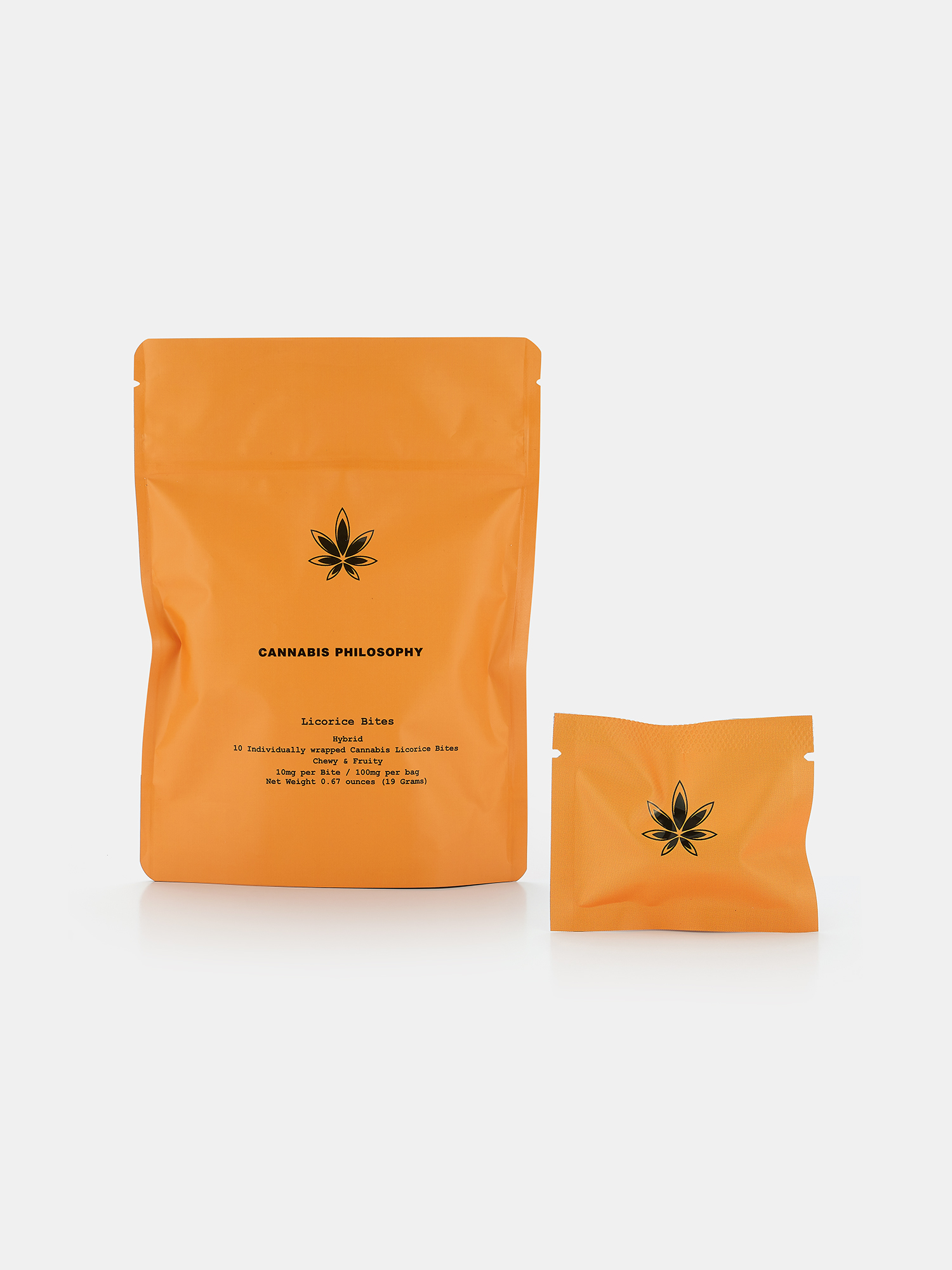 Photograph of product: Orange Soda | Hybrid | 10pk Licorice Chews