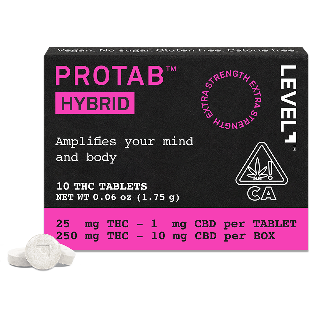Photograph of product: Level - Hybrid Protab Tablets 250mg