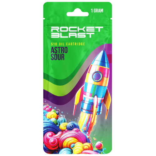 Photograph of product: Rocket Stick Astro Sour Rocket Blast 510 Cart 1g