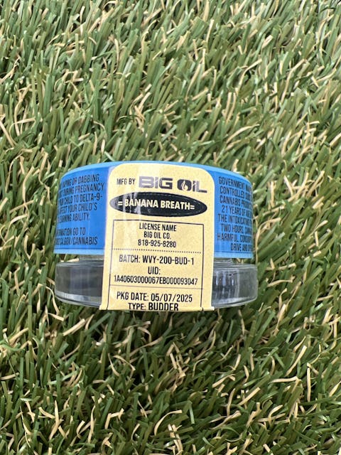 Photograph of product: BANANA BREATH 1G BUDDER - 