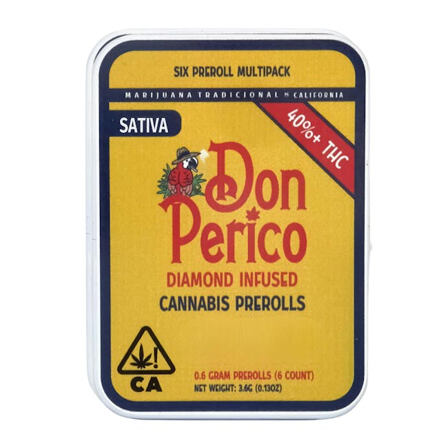 Photograph of product: Don Perico | TH-ouia Infused PR 6PK | 3.6g | S | Double Dream, Don Perico - 