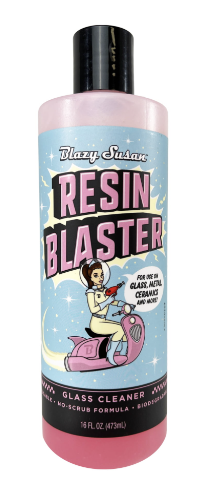 Photograph of product: BLAZY SUSAN RESIN BLASTER GLASS CLEANER