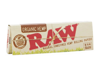 Photograph of product: RAW Organic Hemp 1 1/4 Papers