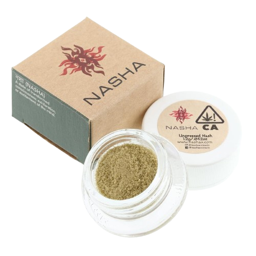 Photograph of product: Nasha | Red Runtz Green Unpressed au chocolat | 1.2g