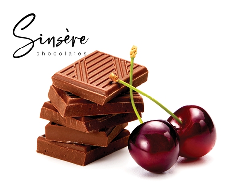 Photograph of Product: Sinsere - Black Forest Chocolate Bar - 100mg
