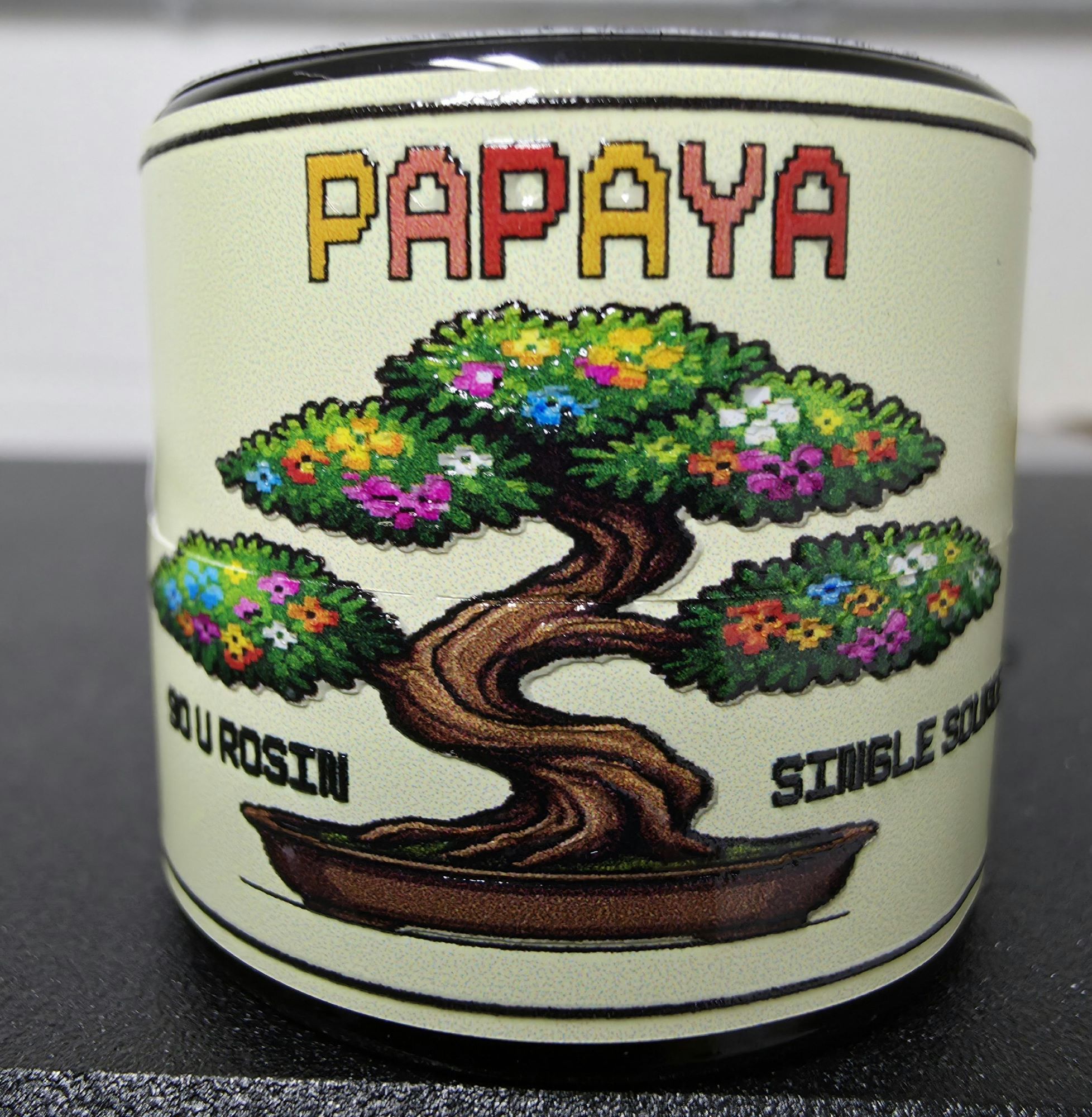 Photograph of product: Bonsai | Papaya | Live Rosin