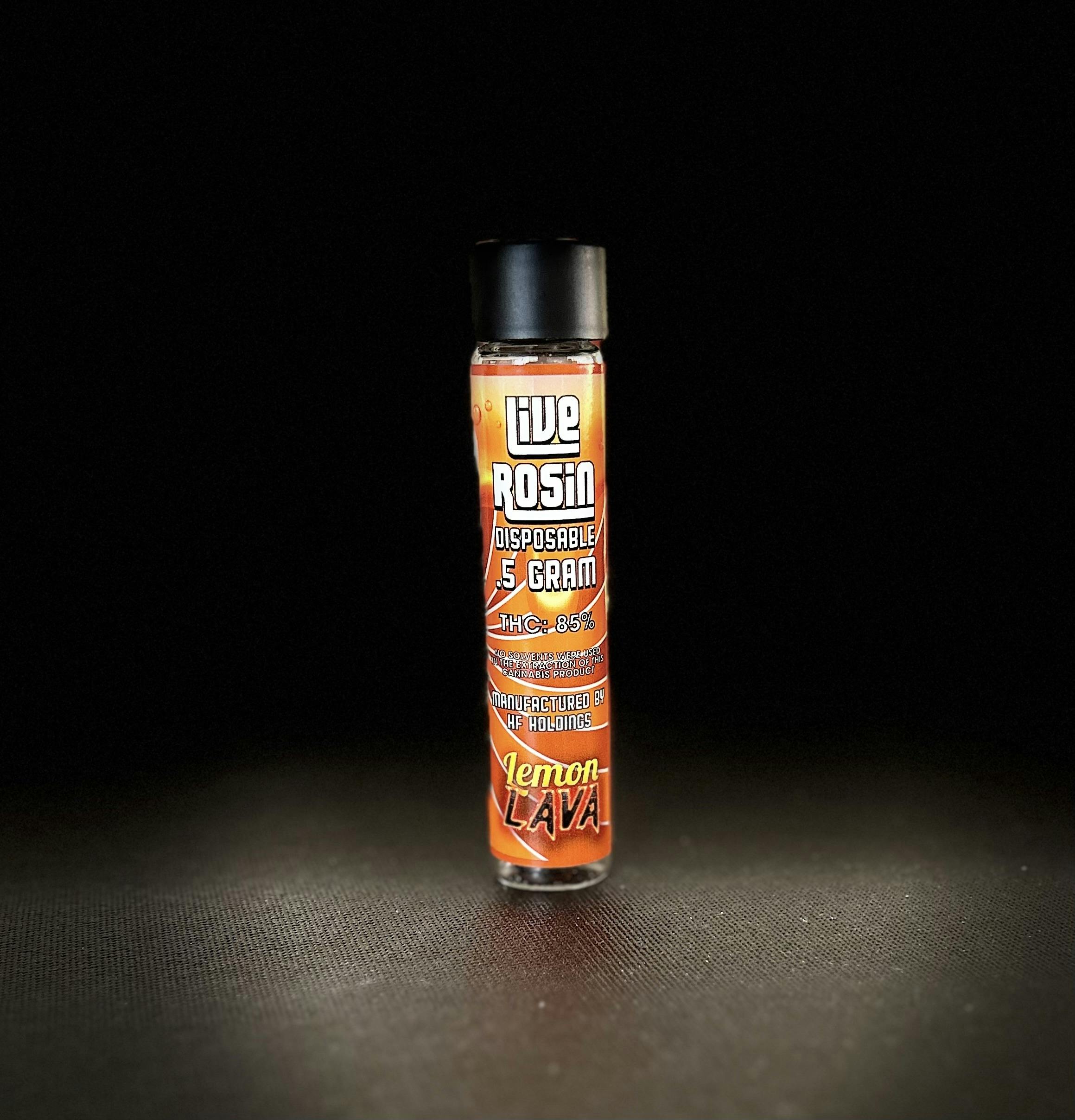 Photograph of product: Live Rosin Disposable - Lemon Lava