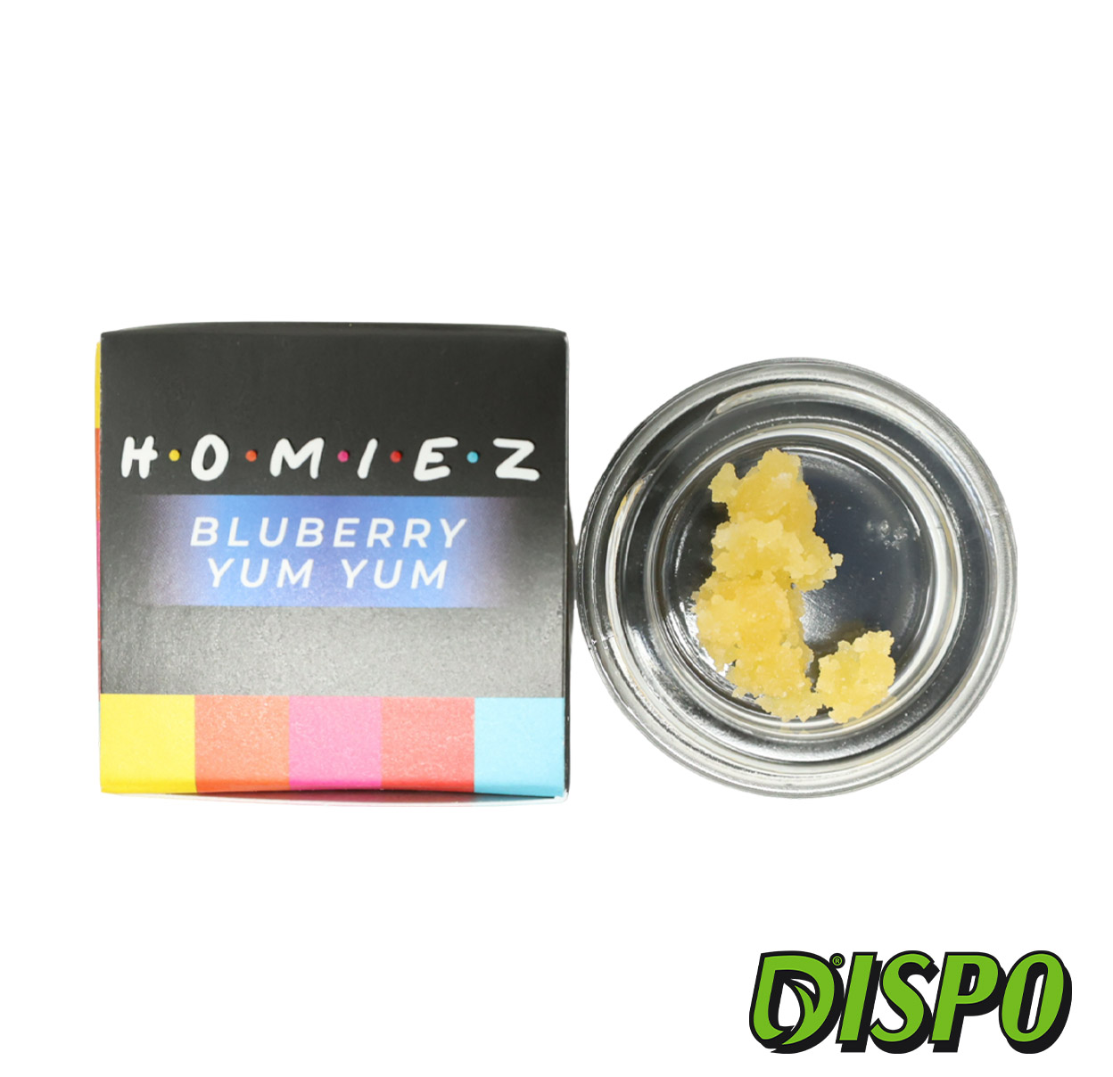 Photograph of product: Homiez - Blueberry Yum Yum 1G Live Resin
