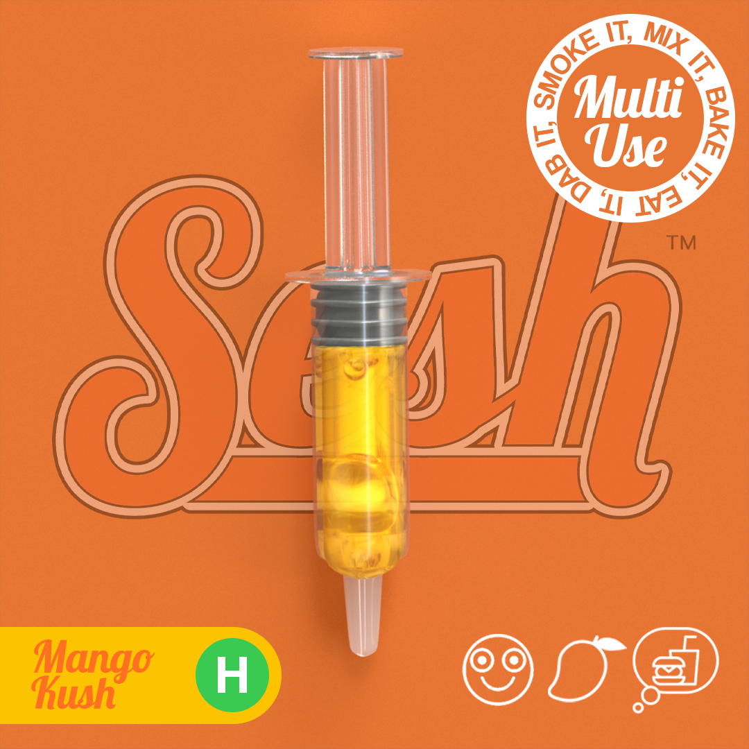 Photograph of product: Craft | Sesh | Syringe | 1G | Mango Kush | Hybrid
