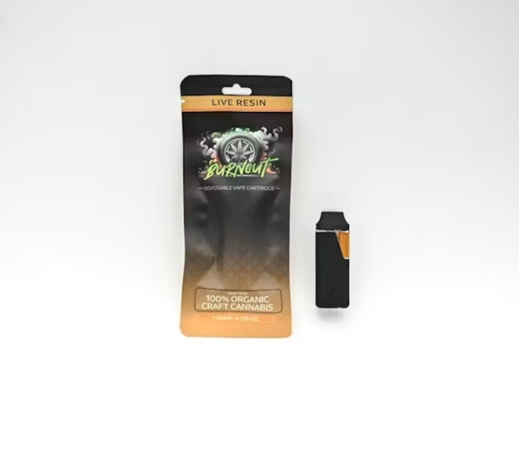 Photograph of product: Burnout Resin Disposable | TrainWreck - Oui'd