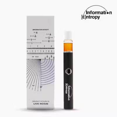 Photograph of product: Information Entropy - au chocolat Rosin Disposable - Pina Con Fresa