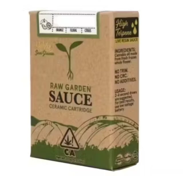 Photograph of product: $46.68 SAUCE Lemon Sour Diesel 1g Cartridge - 