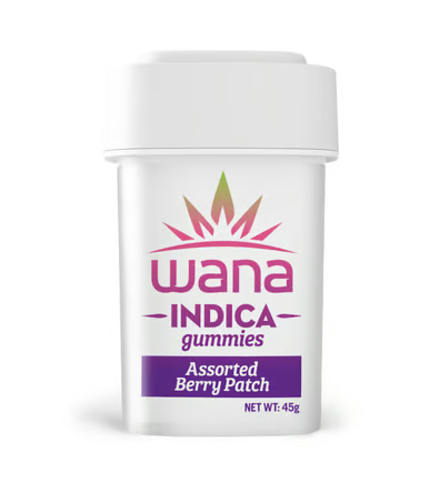Photograph of product: Wana Brand Berry Patch Assorted Gummies ~5mg 20pk (~100mg)