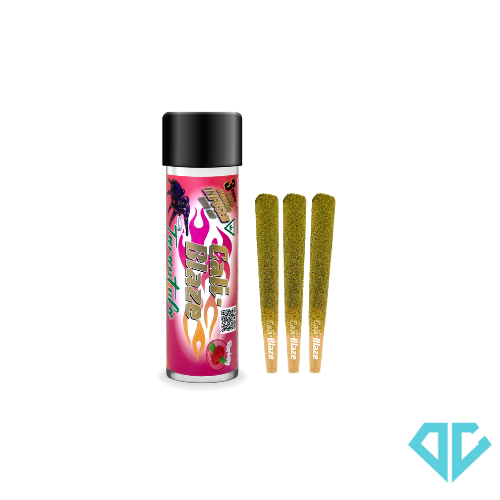 Photograph of product: Cali-Blaze Raspberry Tarantulas 1g 3 Pack