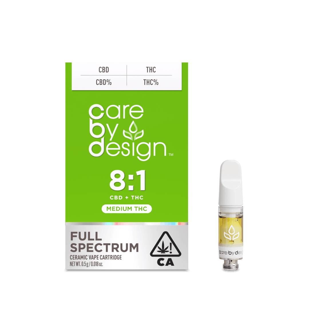 Photograph of product: Care By Design | 8:1 Full Spectrum Cartridge | 1g