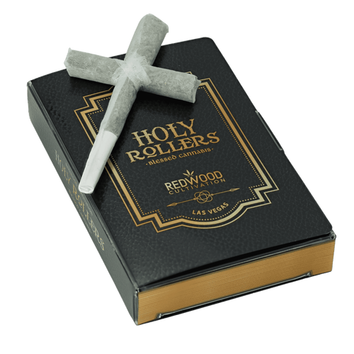 Photograph of product: PreRoll - Platinum Strawberry - 1.7g (HOLY ROLLER - CROSS JOINT) - RED