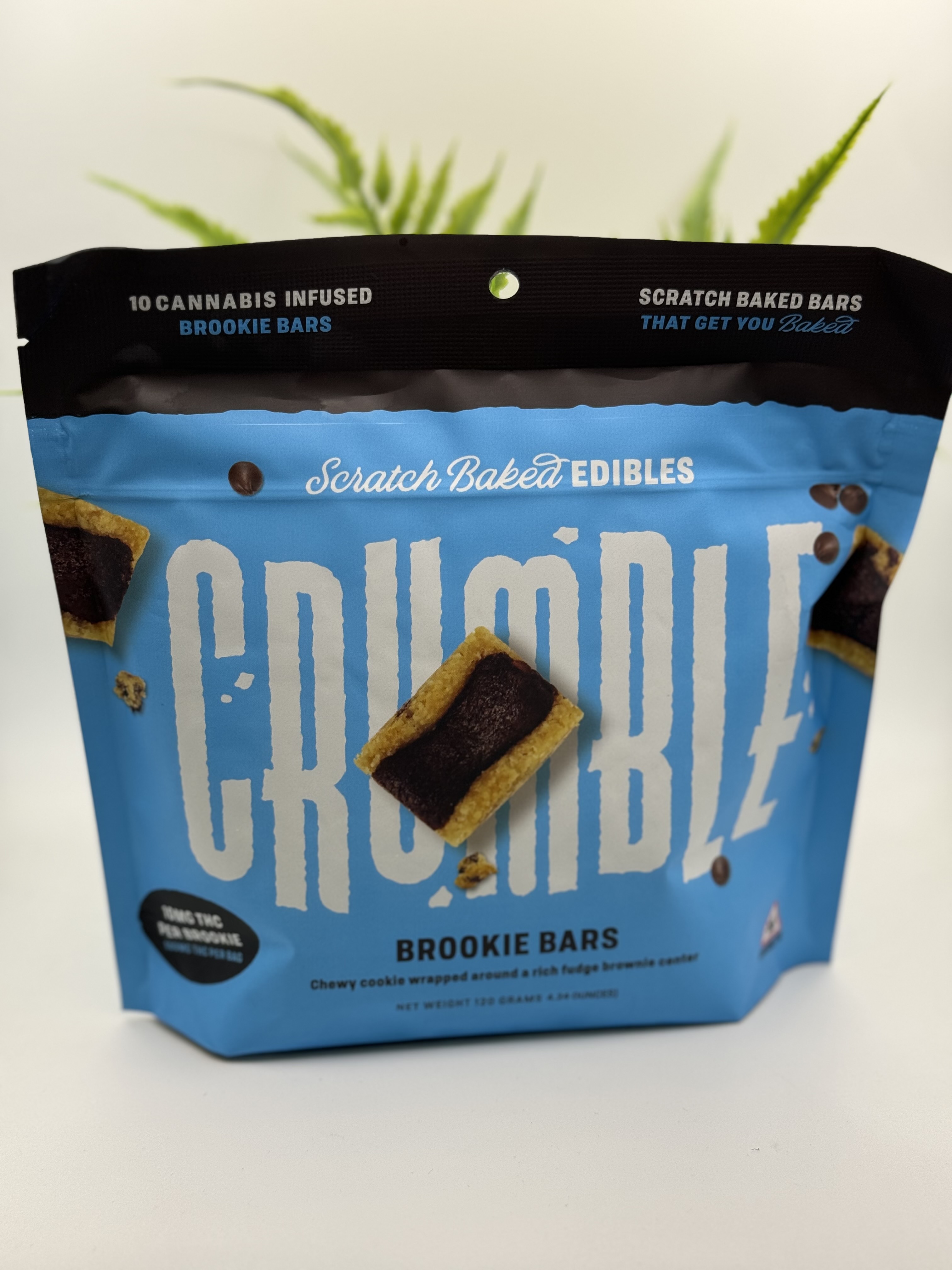 Photograph of product: Crumble | 100mg | Brookie Bars