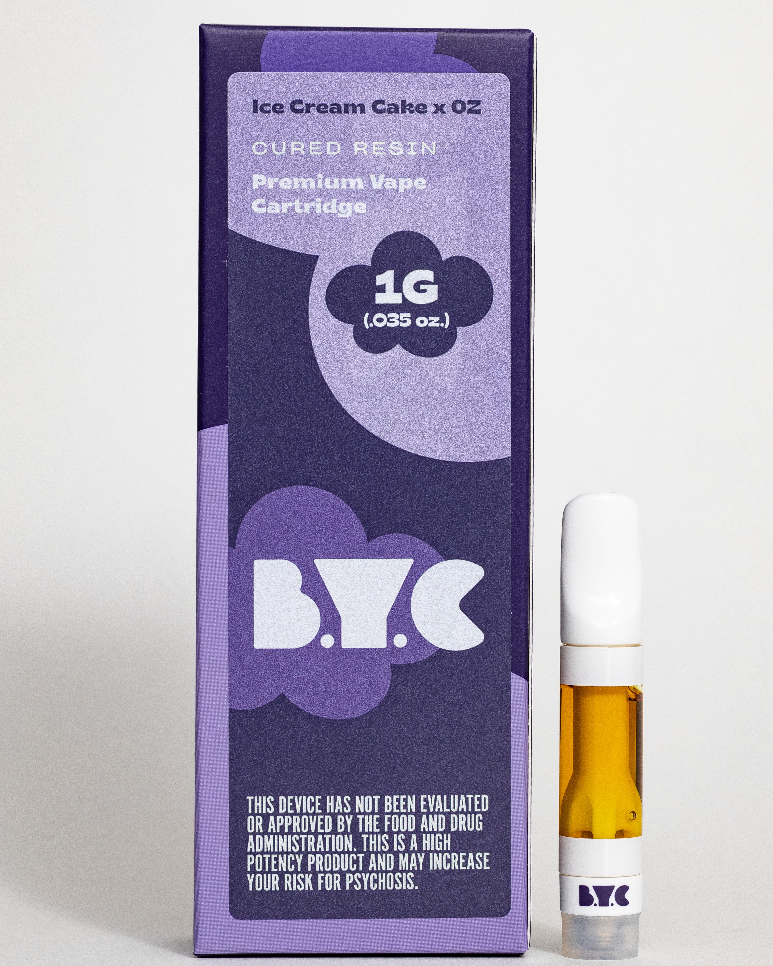Photograph of product: Bless Your Cottons - Gelato #41 - Live Resin Cartridge - (H)