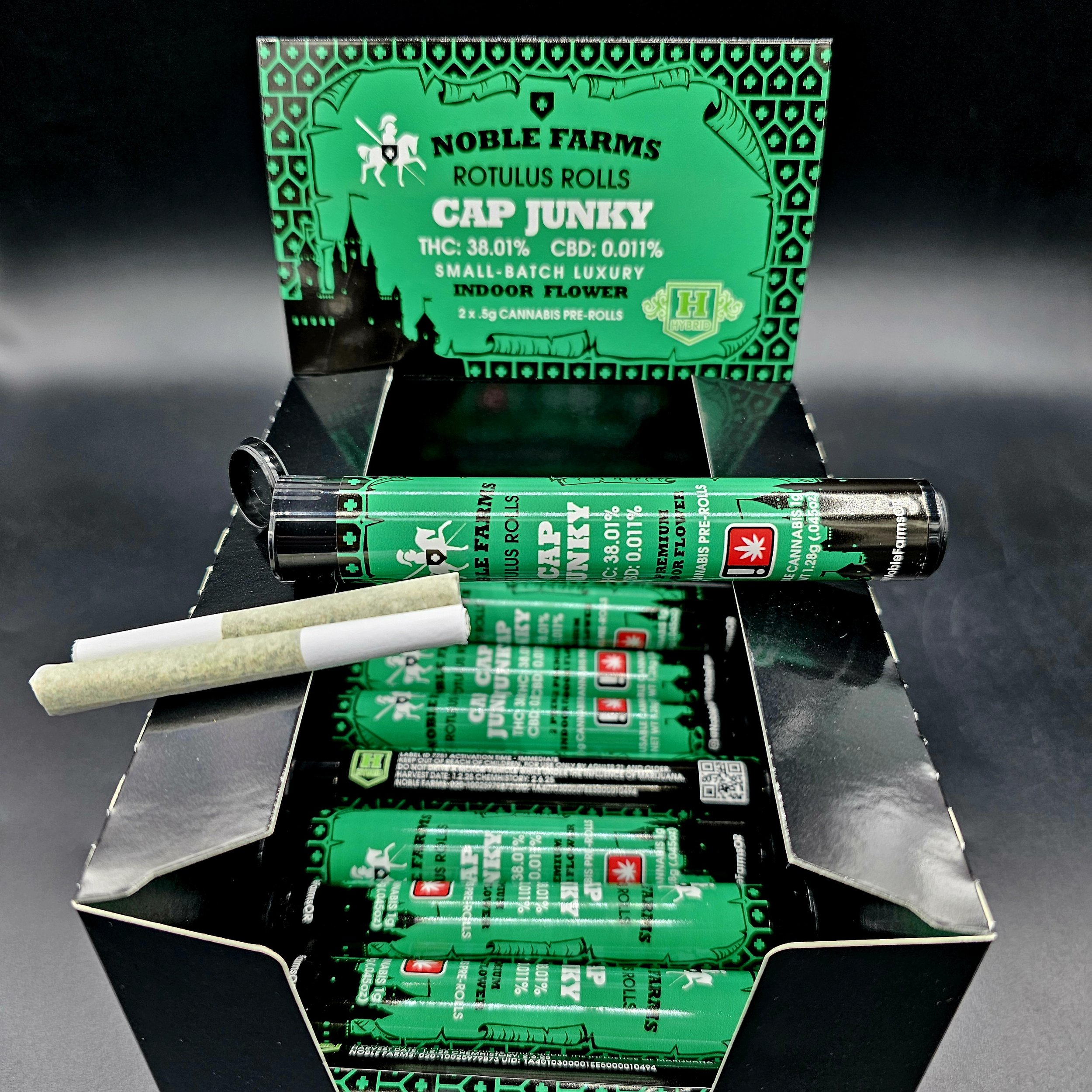 Photograph of product: Noble Farms - *Cap Junky 2pk Pre-Rolls (H)
