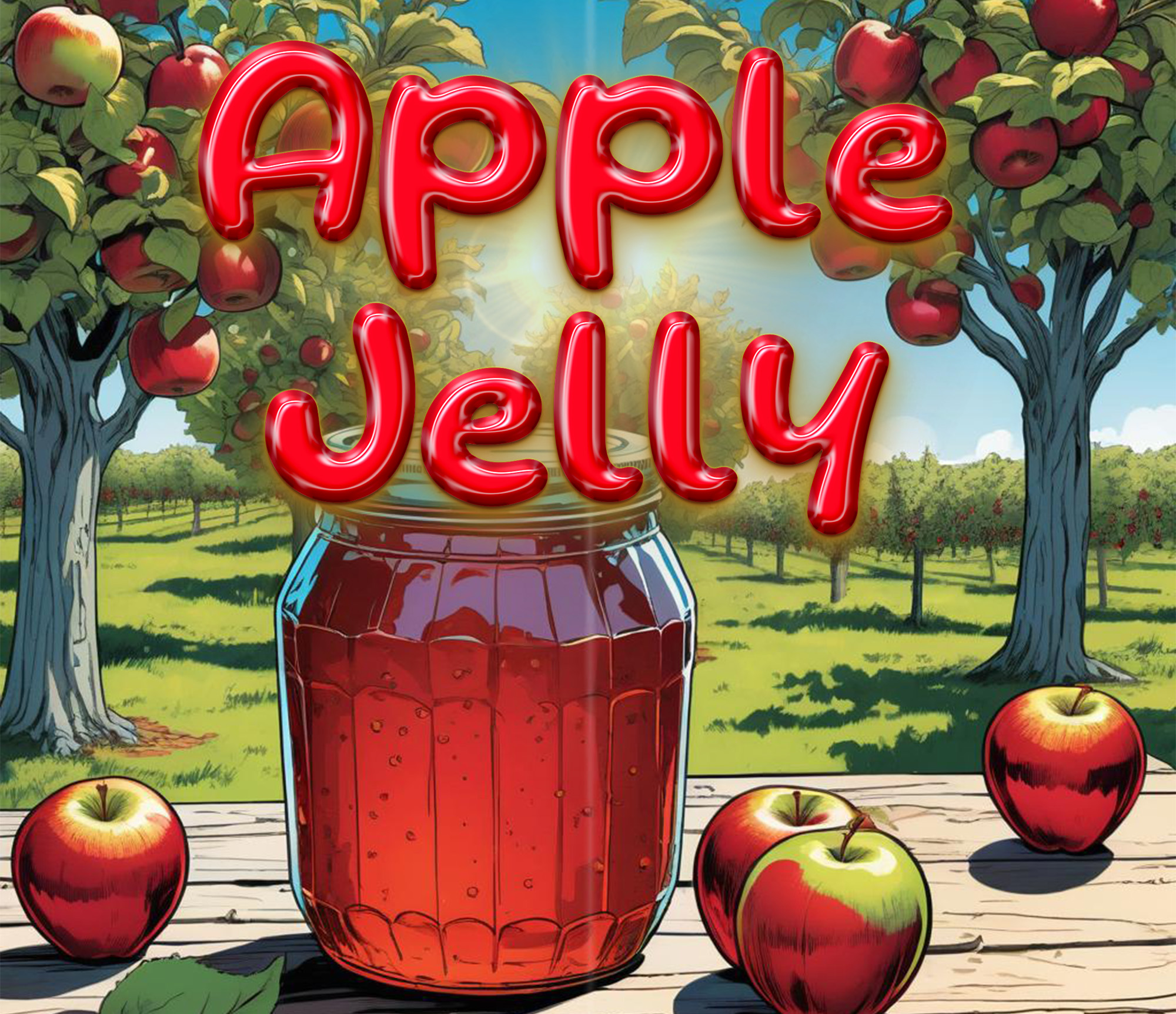 Photograph of product: DELI - Apple Jelly - 28g