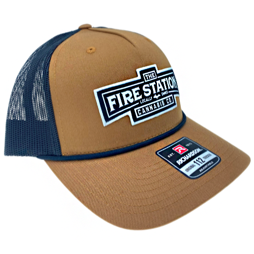 Photograph of product: TFS Apparel - Hats TFS Caramel/Black Trucker Cap