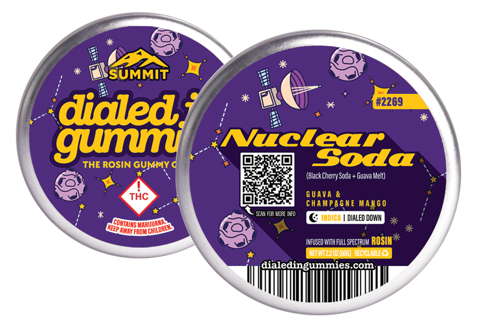 Photograph of product: *** SALE 2 FOR $40 OTD***  DIALED IN I Gummies | (I) Nuclear Soda