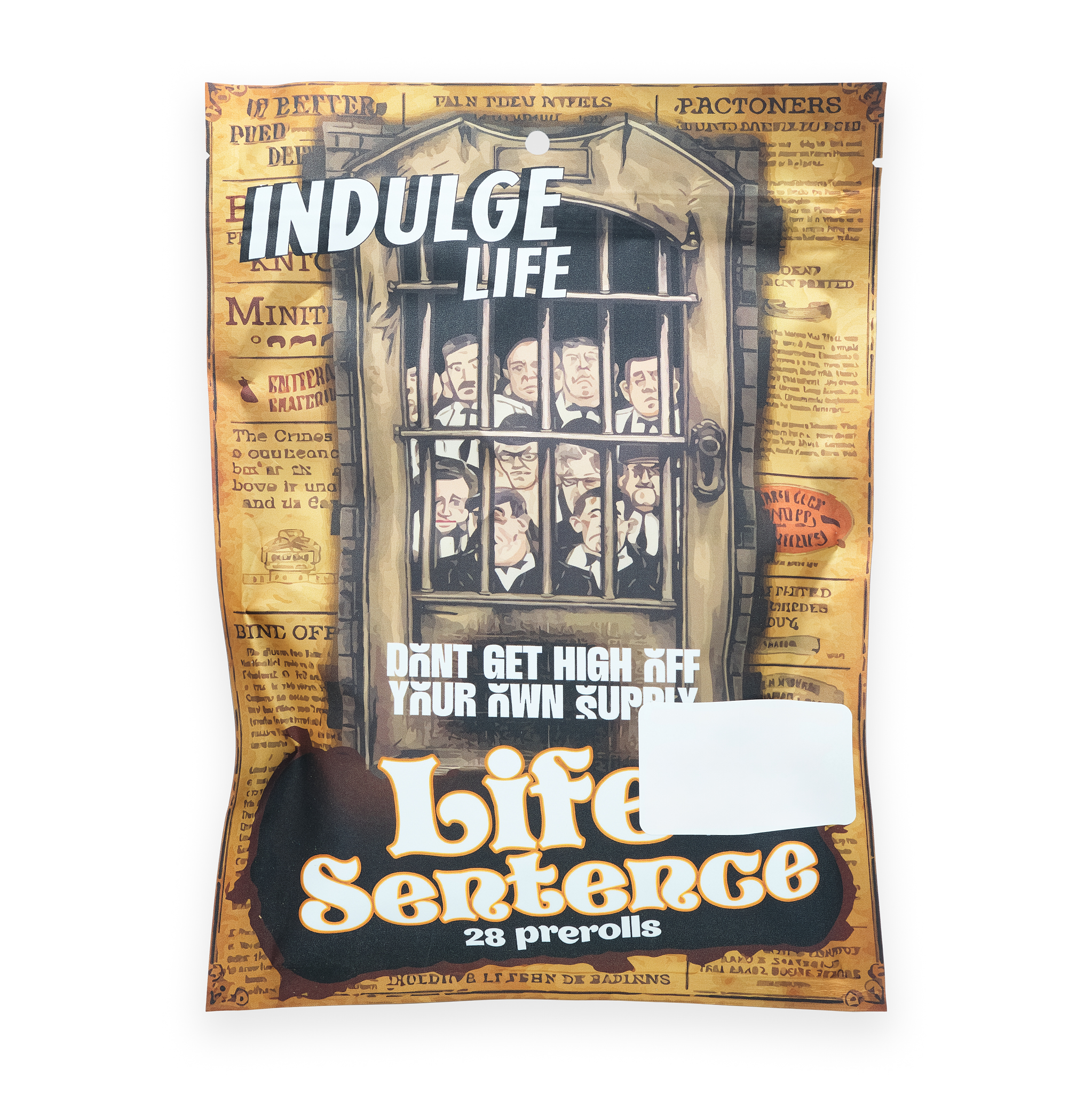 Photograph of product: Life Sentence | Zoap | 28 x 1G Preroll Pack