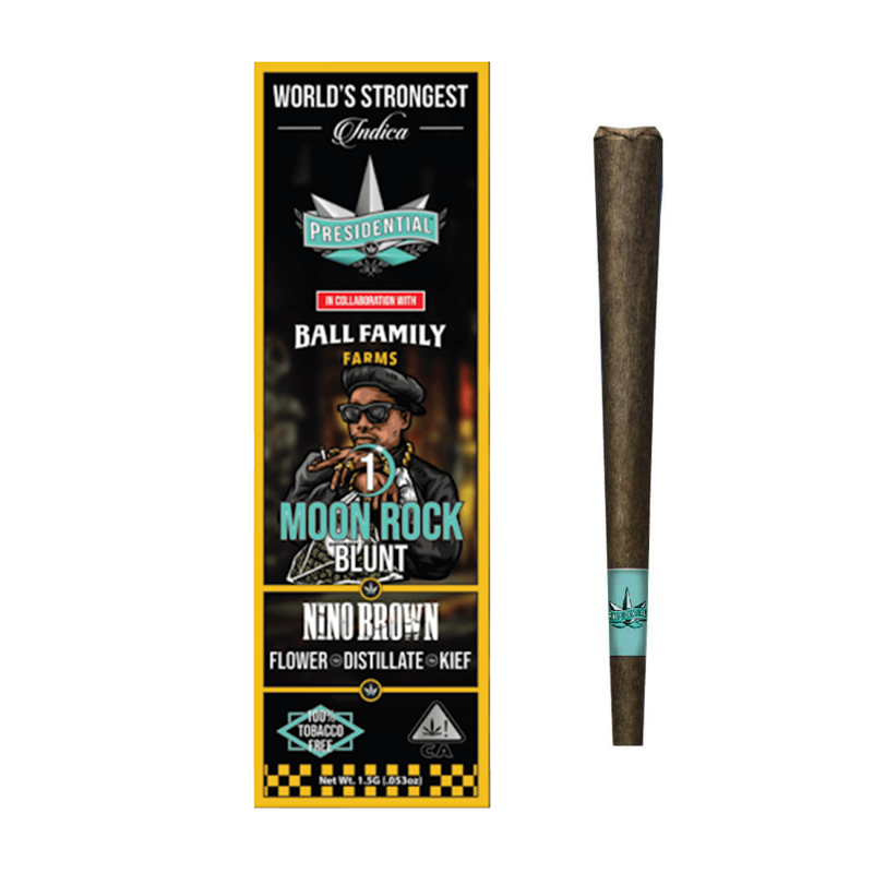 Photograph of product: 1.5G - INFUSED BLUNT - NINO BROWN