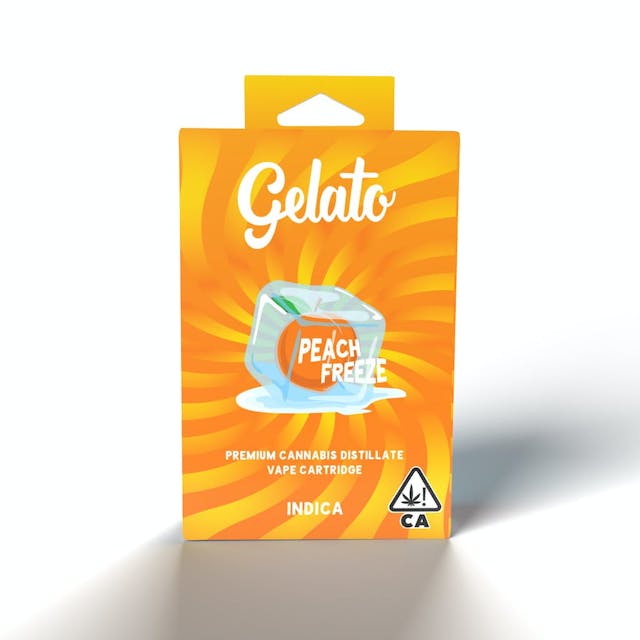 Photograph of product: Peach Freeze | 1g Cartridge