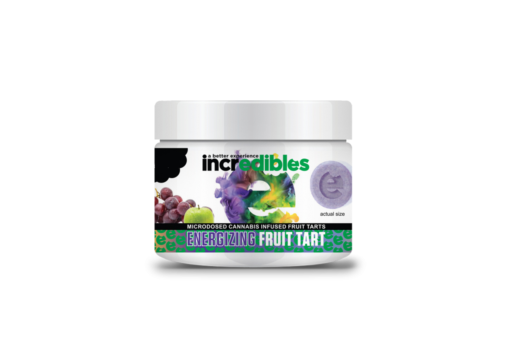 Photograph of product: Incredibles: Fruit Tarts | 500mg