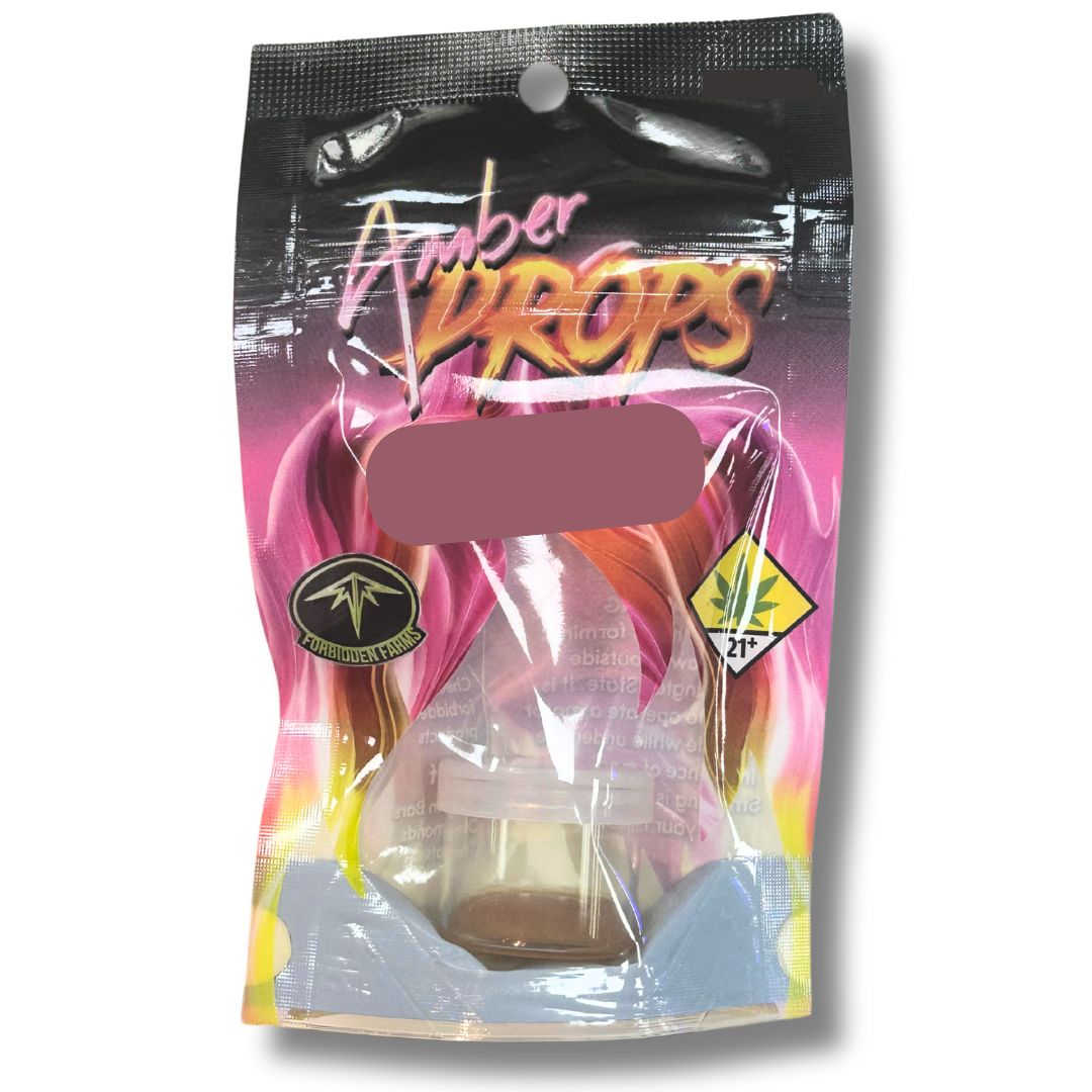 Photograph of product: Forbidden Cocktail 1g B-Grade Wax (Amber Drops)