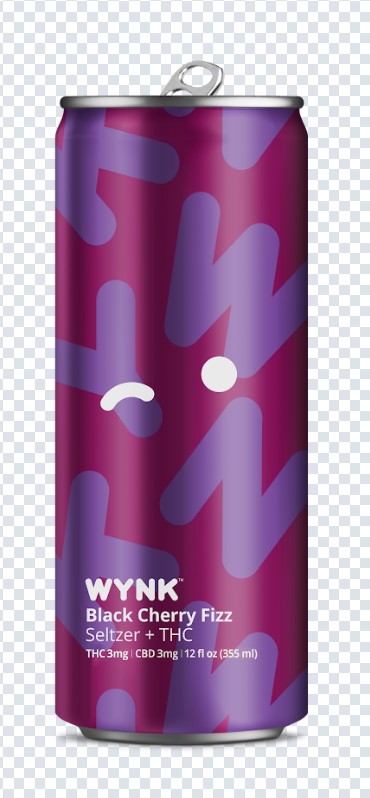 Photograph of product: Beverage | WYNK | Black Cherry Fizz Seltzer | Single