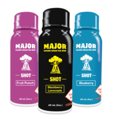 Photograph of product: Blackberry Lemonade (H) - 100mg Shot - Major