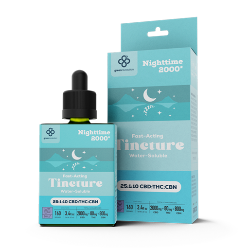 Photograph of product: Green Revolution | Nighttime 2000 | 25:1:10 Tincture