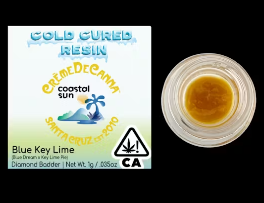 Photograph of product: BLUE KEY LIME 1G DIAMOND BADDER