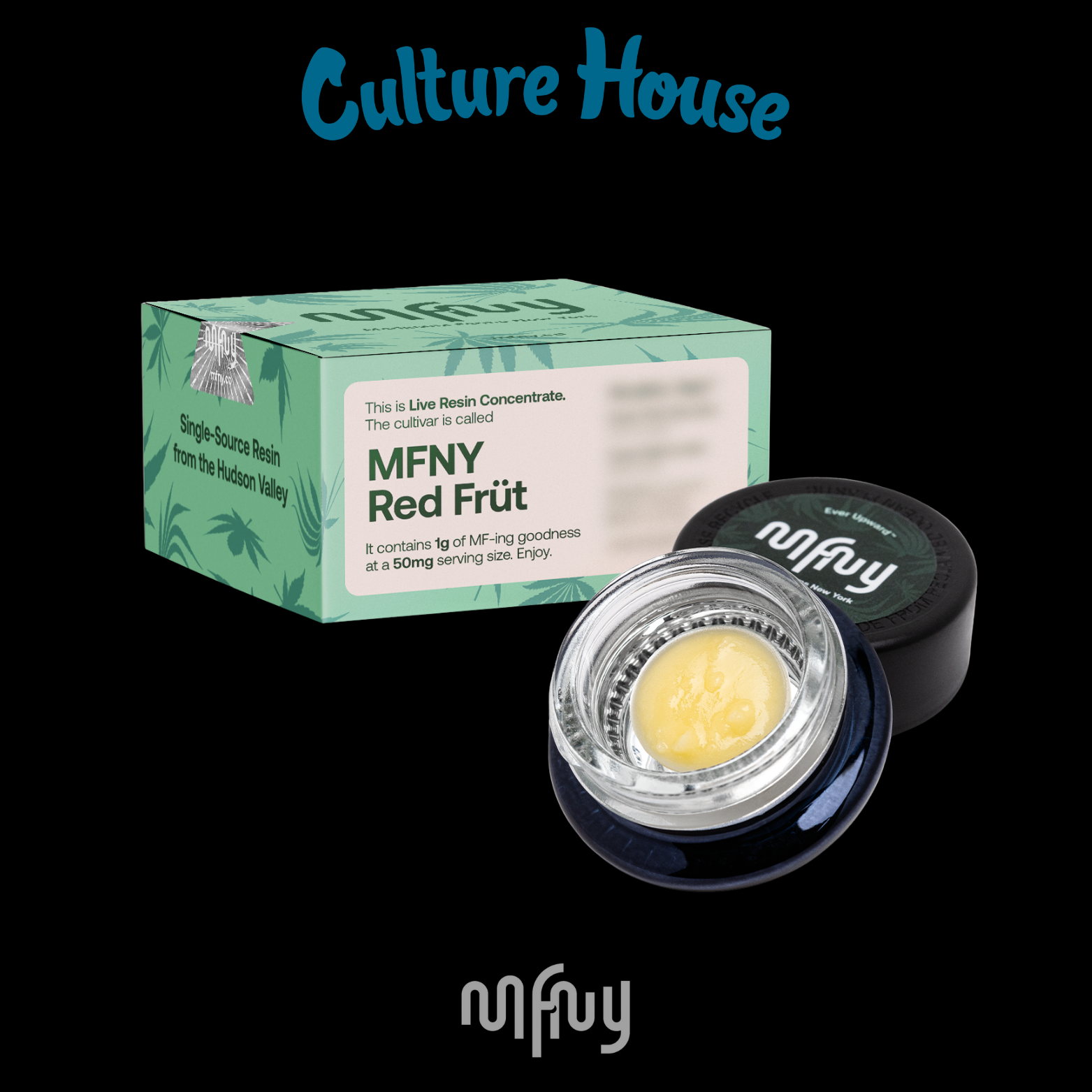 Photograph of product: MFNY | MFNY Red Frt | Live Resin Badder