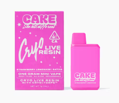 Photograph of product: Cake Live All In One 1g Strawberry Lemonade
