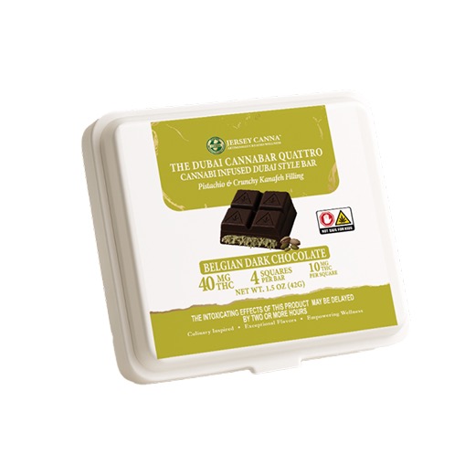 Photograph of product: Dubai Cannabar Quattro | 40mg