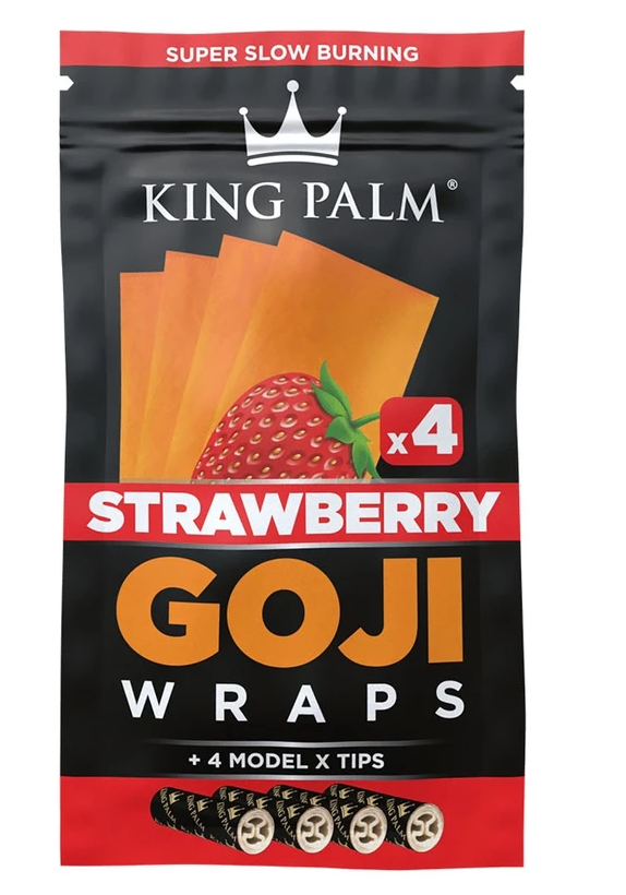 Photograph of product: Wraps - Goji -Strawberry - 4 Pack