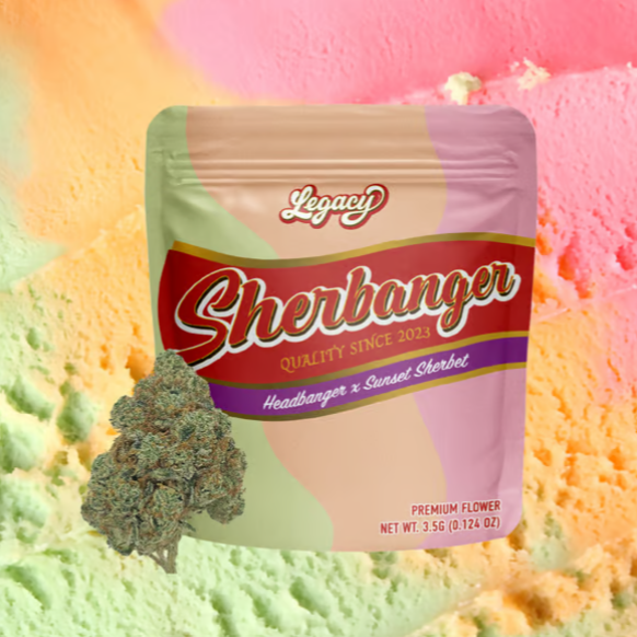 Photograph of product: Sherbanger 1/8oz - Hybrid