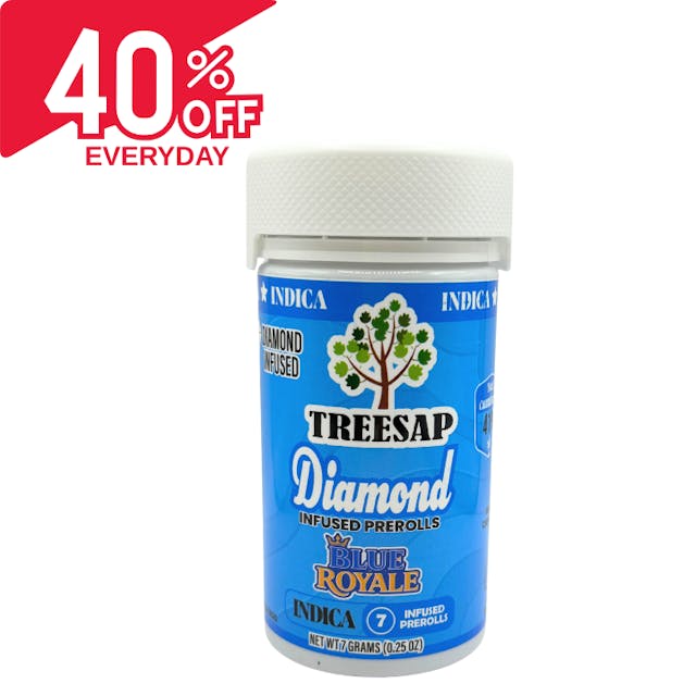 Photograph of product: TreeSap - Diamond 7PK - Blue Royale - 
