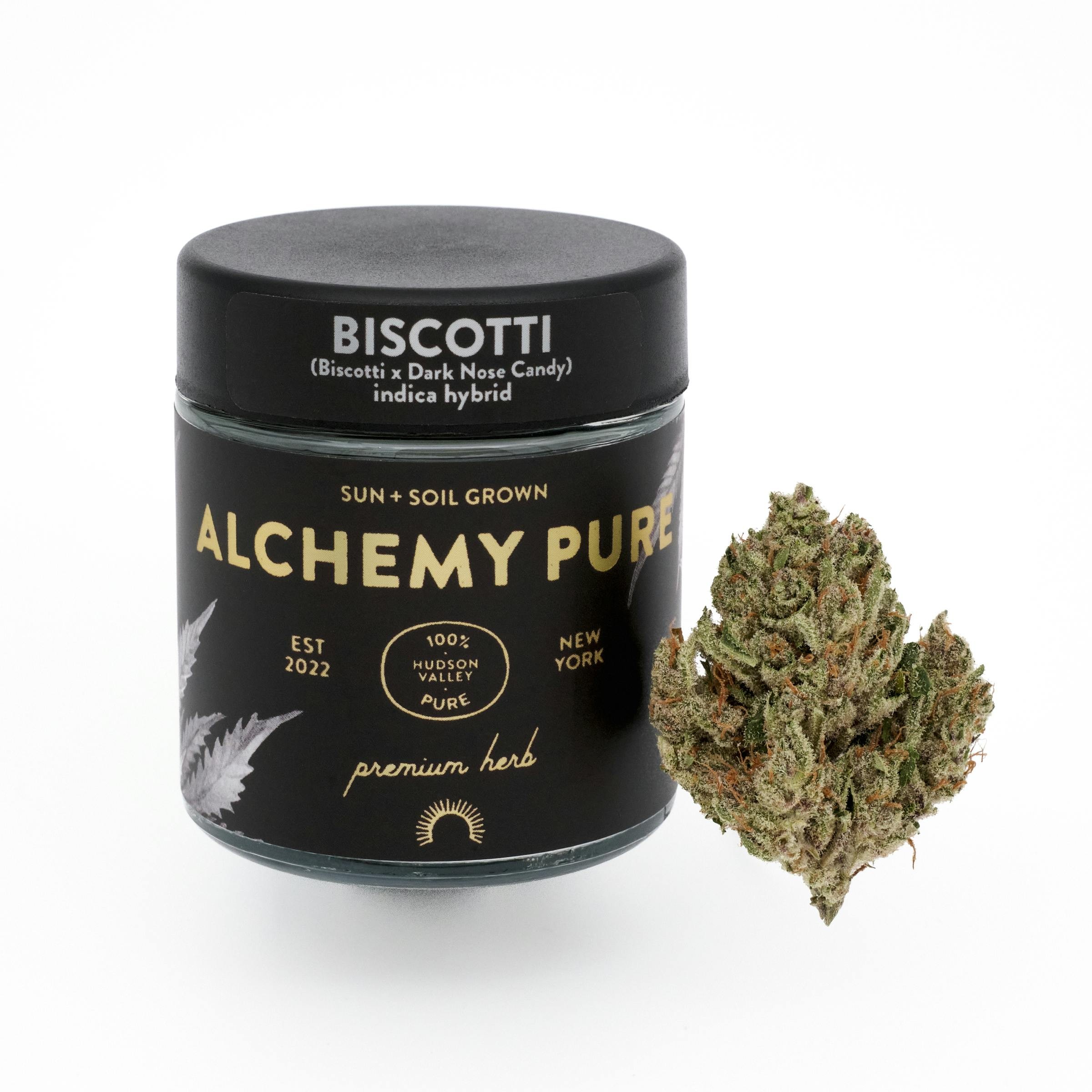 Photograph of product: Alchemy Pure | Flower | Biscotti | .7g