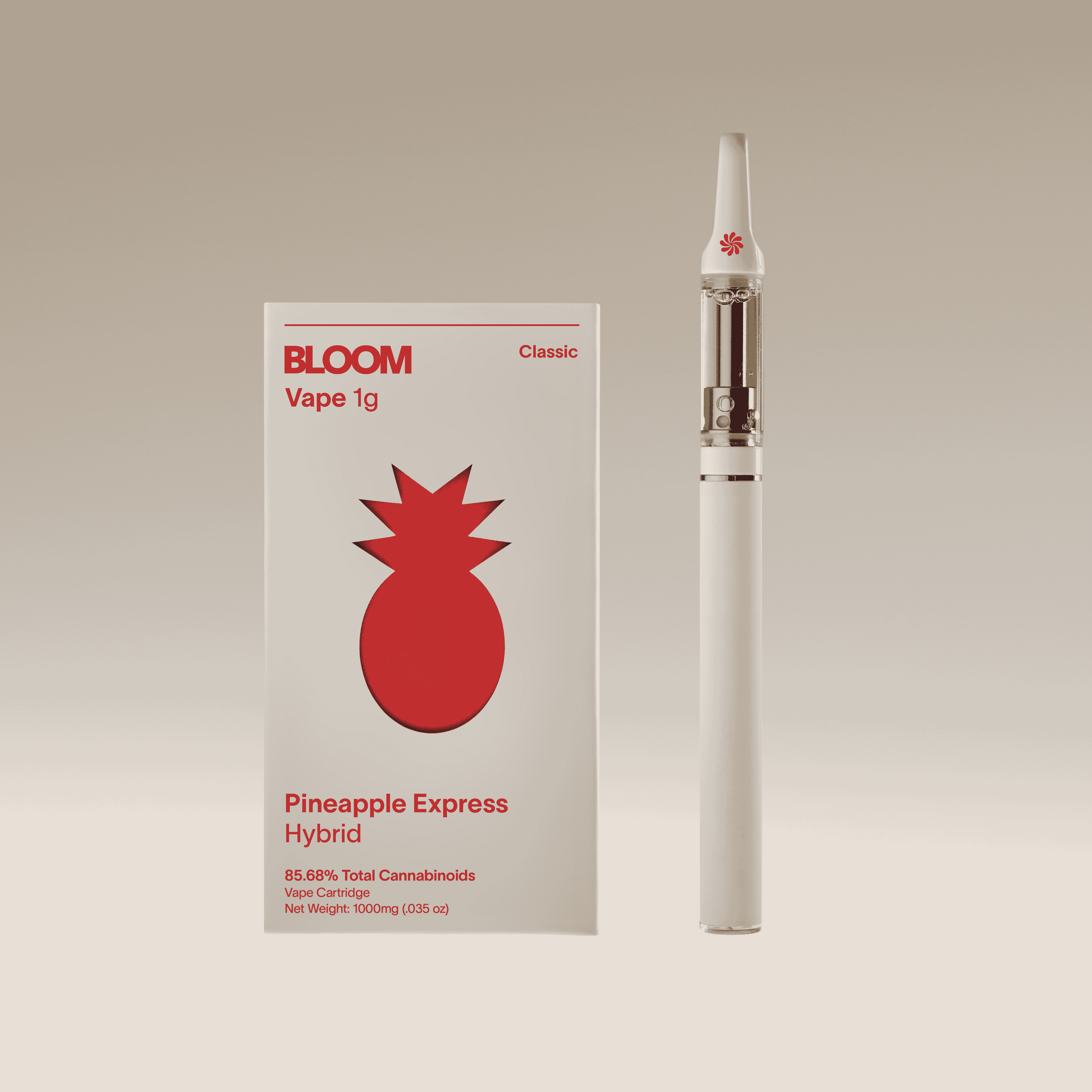 Photograph of product: Bloom Classic - Pineapple Express - Cartridge - 1g
