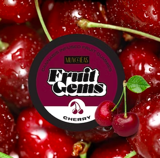 Photograph of product: Munchas | Fruit Gems | Cherry | 100mg