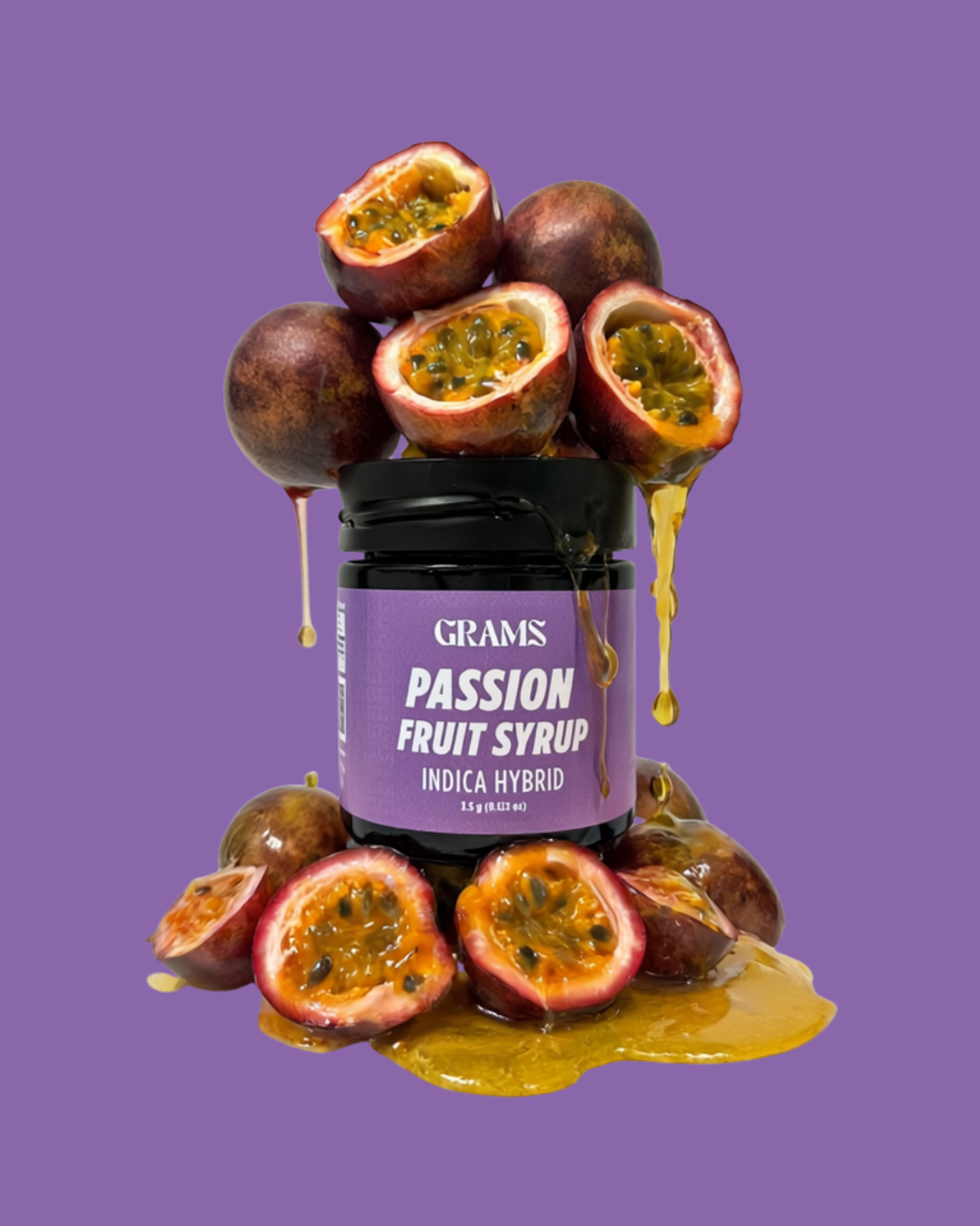 Photograph of product: Passion Fruit Syrup | 3.5g